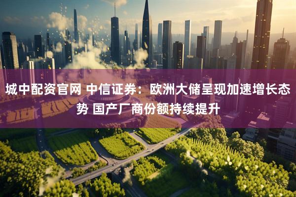 城中配资官网 中信证券：欧洲大储呈现加速增长态势 国产厂商份额持续提升