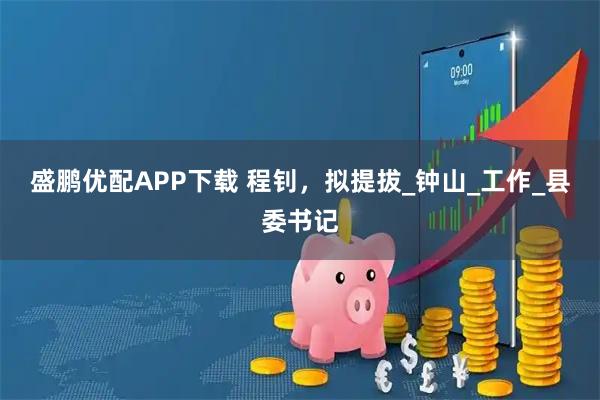 盛鹏优配APP下载 程钊,拟提拔_钟山_工作_县委书记